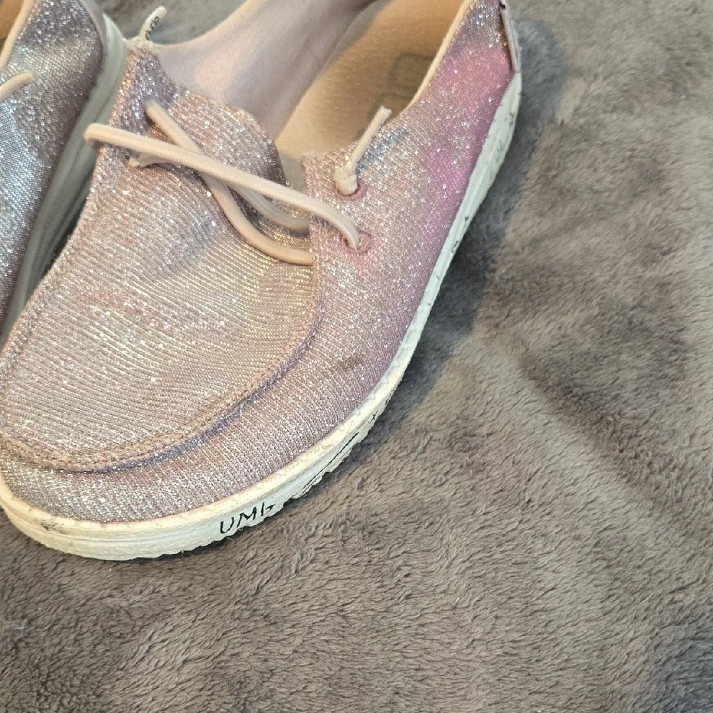 Sparkly Pink Casual Shoes